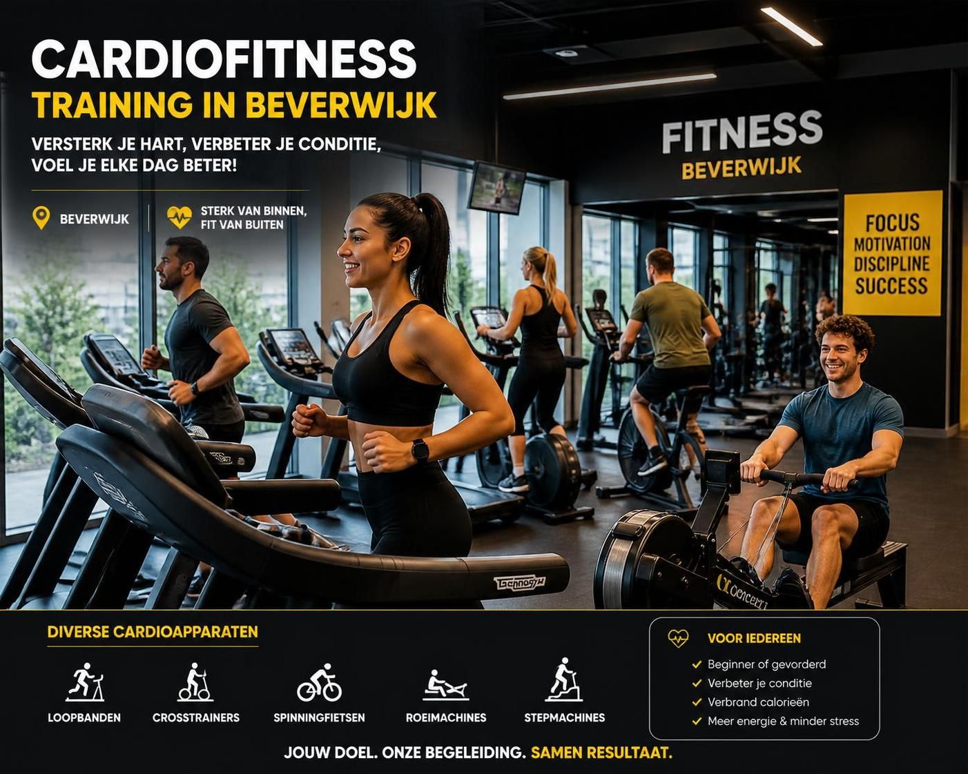 ontdek alles over cardio fitness in beverwijk: voordelen, tips en de beste locaties om fit te blijven.