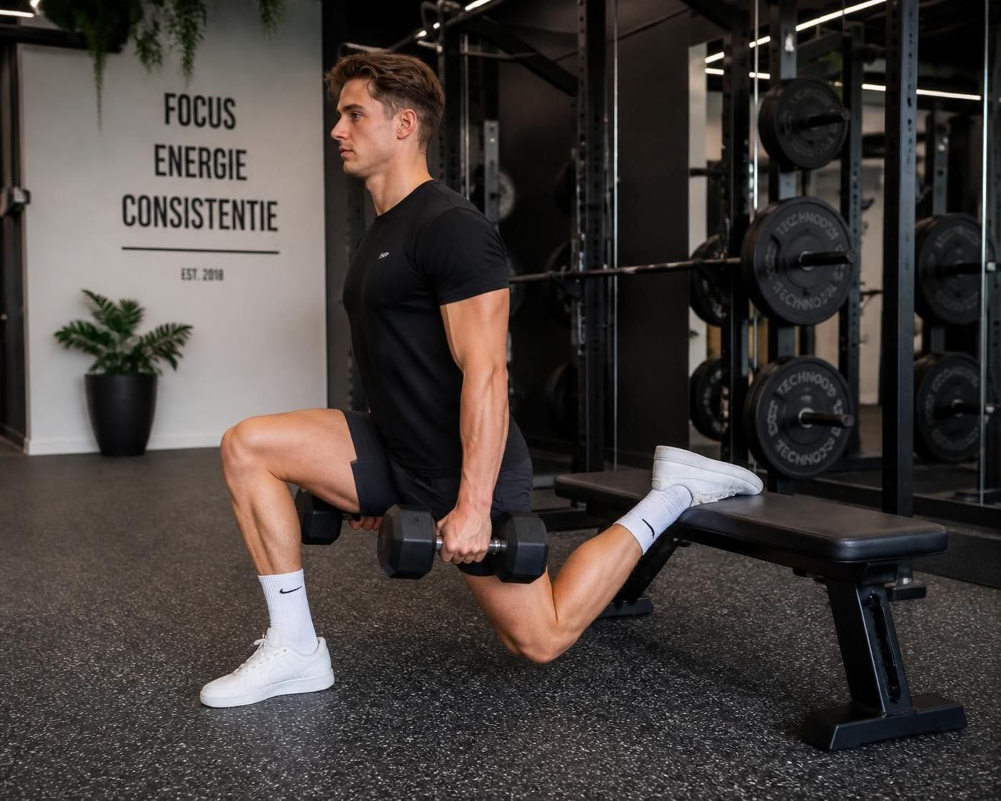ontdek hoe je met de bulgarian split squat effectief je benen traint voor meer kracht en stabiliteit. volg onze workout en verbeter je beenconditie snel.