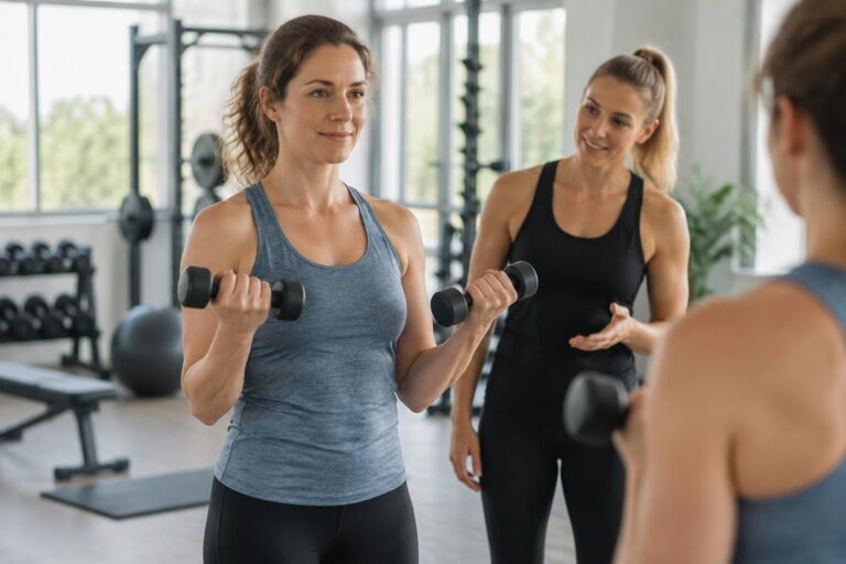 ontdek een praktisch fitnessschema voor beginners en vrouwen. start veilig, bouw stap voor stap kracht op en houd je training succesvol vol.