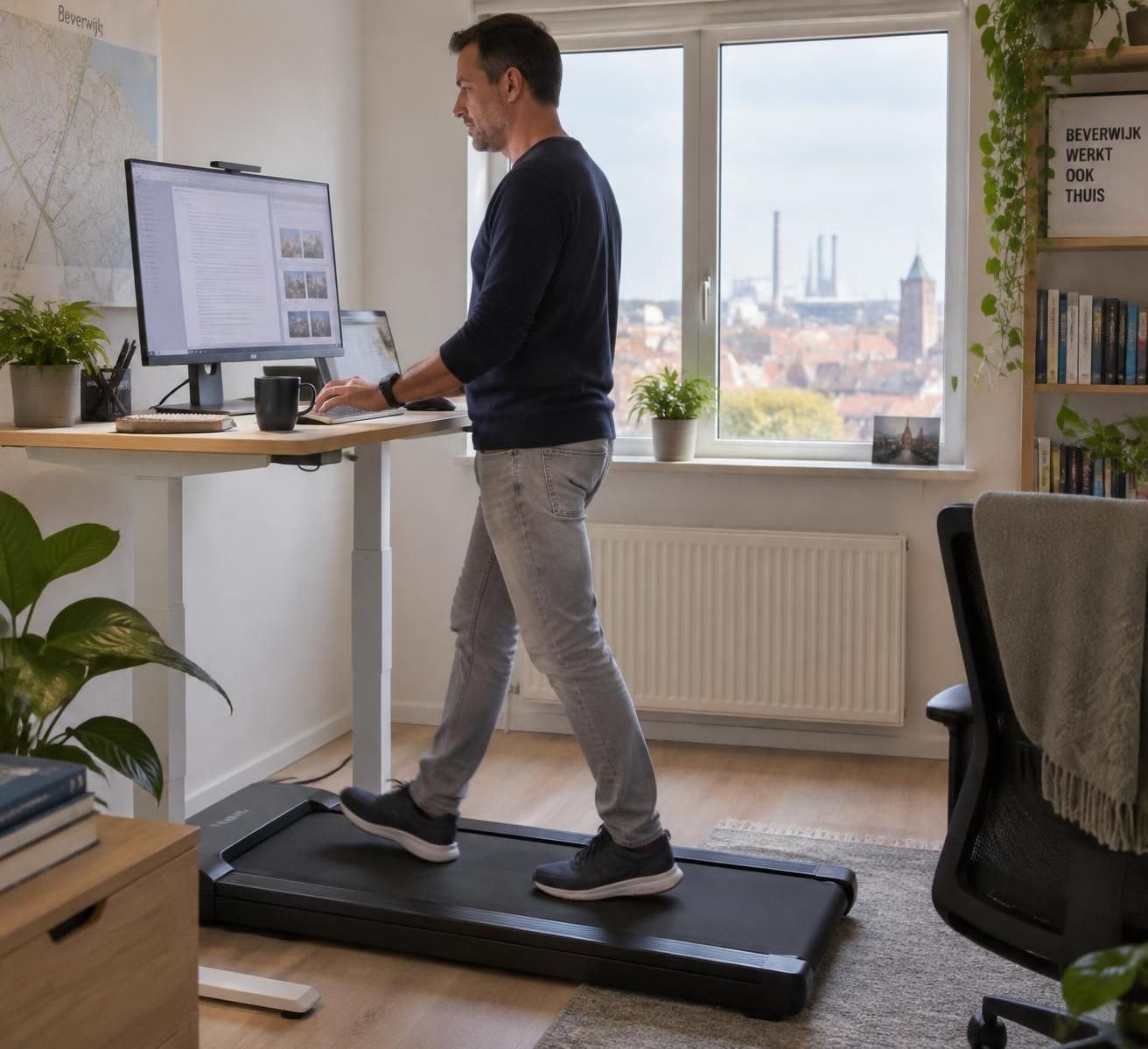 ontdek de voordelen van een bureau-loopband, hoe je die veilig gebruikt en waar je op let bij de keuze van het juiste model.