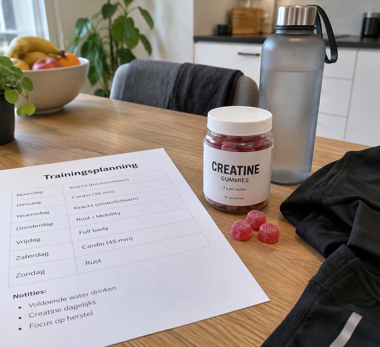 ontdek hoe creatine gummies werken, welke voordelen ze bieden en hoe je ze eenvoudig gebruikt als onderdeel van je dagelijkse routine.