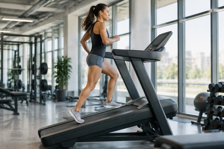 ontdek de voordelen van loopbandtraining met helling, leer de juiste instellingen kiezen en krijg praktische tips voor een effectieve workout.