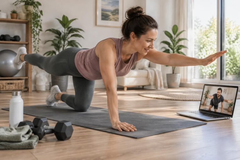 ontdek hoe een online fitnesscoach je helpt je gezondheid te verbeteren met persoonlijke begeleiding, flexibele trainingen en advies op maat.